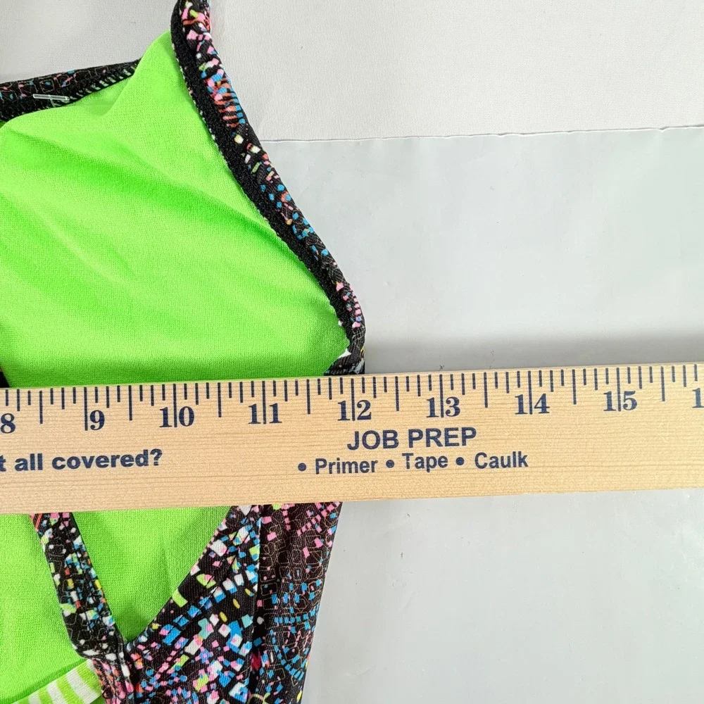 Dolfin Uglies Revibe Star Light Low X-Back One Piece Swimsuit Multi Girls 30 NWT